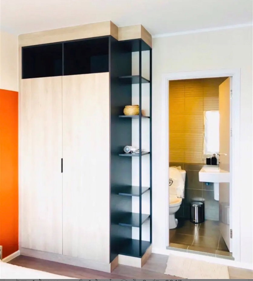 picture D Condo Campus Hideaway Rangsit Phase 4, Building B, 8th floor, new room, swimming pool view. (Recruiters welcome)   - 6/12