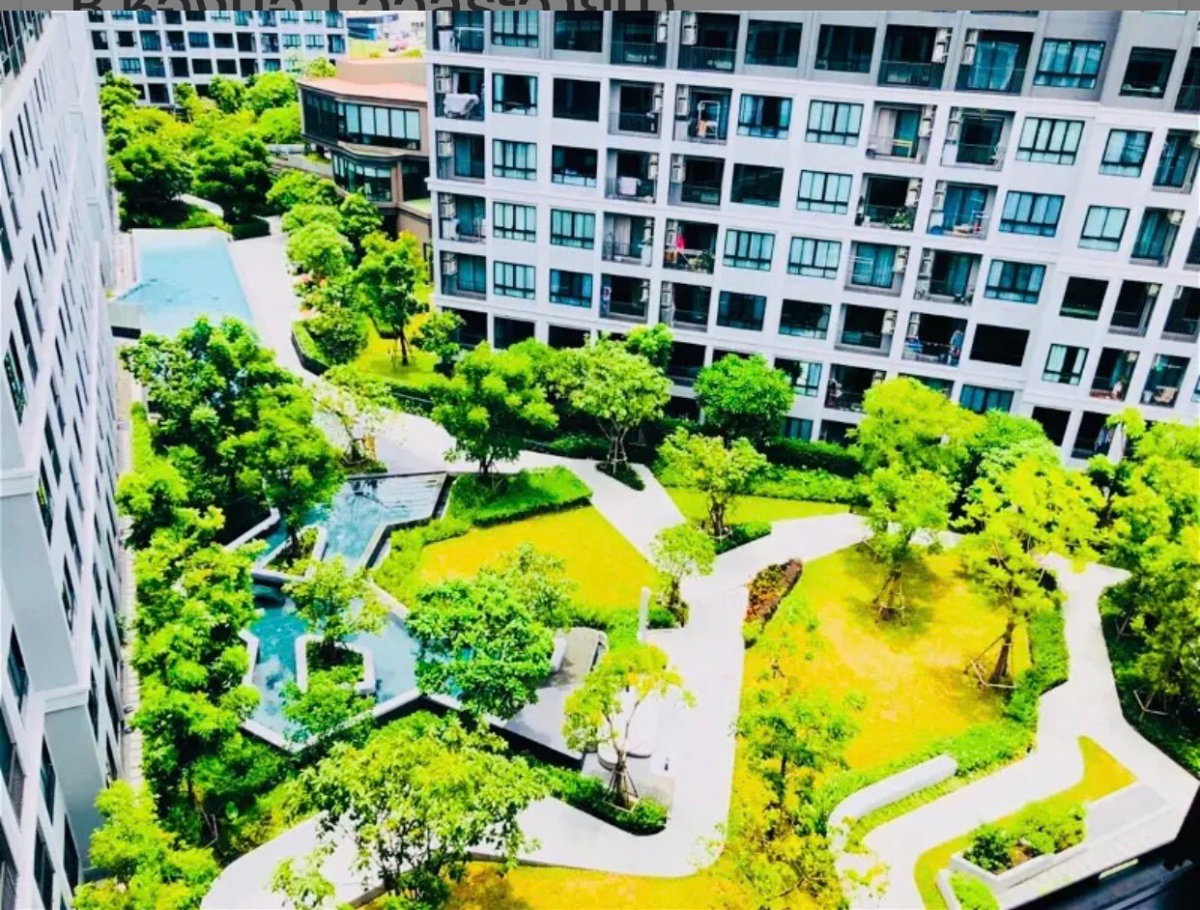 picture D Condo Campus Hideaway Rangsit Phase 4, Building B, 8th floor, new room, swimming pool view. (Recruiters welcome)   - 2/12