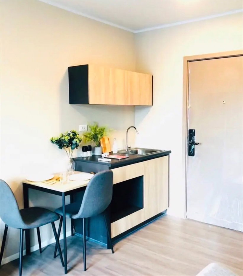picture D Condo Campus Hideaway Rangsit Phase 4, Building B, 8th floor, new room, swimming pool view. (Recruiters welcome)   - 10/12