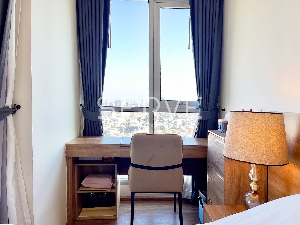 picture 🔥10.9 MB🔥 - Nice View & Nice Decorate 2 Beds with Bathtub High Fl. 25+ River View BTS Saphan Taksin 340 m. at Rhythm Sathorn Condo / For Sale - 8/18