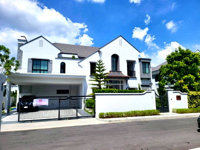 บ้านเดี่ยวให้เช่า : LTH9924 – House FOR RENT In Krungthepkreetha size 378 Sq. M. NearAPL BanTabchang Station ONLY 300K/Month