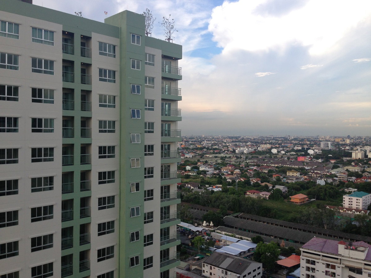 รูป ห้องรีโนเวตใหม่ ชั้นสูง วิวโล่ง  เข้าอยู่ได้ทันที  ชั้น 27 อาคาร C ติด MRT บางกระสอ  - รูปที่ 16/16