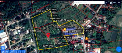 Land for sale Chiang Mai :  Property ID121LS Land for sale in Faham 15- 3- 90 Rai  near Central Festival