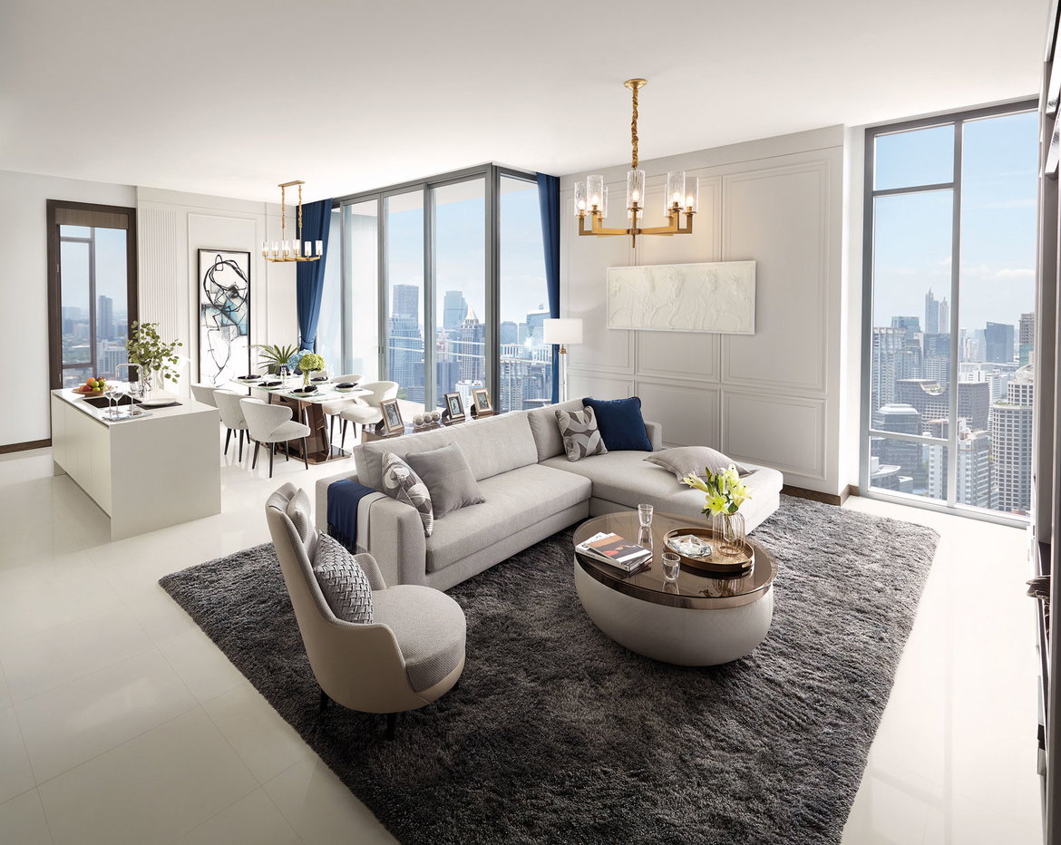 รูป Q1 Sukhumvit, 3 Bedrooms – Sukhumvit Road / Direct BTS Nana Access 3 bedrooms, for sale - รูปที่ 3/6