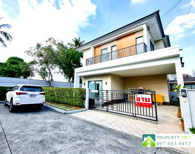 Houses for sale Nonthaburi : House for Sale Centro Ratchapruek 2, 3 Bedroom 53 Sqw 175 Sqm Fully Furnished Near MRT Bang Phlu, Si Rat-Outer Ring Road Expressway : EL24S-002
