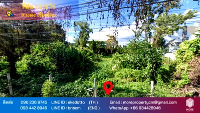 Land for sale Chiang Mai : Property ID147LS  Land for sale in Hang Dong 1-2-9 Rai  near Cypress Lanes