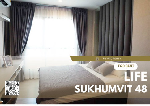 ให้เช่า📌Life Sukhumvit 48📌 เดินทางสะดวกใกล้ BTS พระโขนง เฟอร์นิเจอร์ เครื่องใช้ไฟฟ้าครบ
