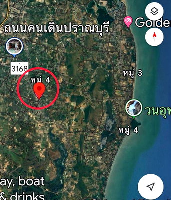 ที่ดิน ปราณบุรี ประจวบคีรีขันธ์ : ขายที่ปลูกบ้าน หรือทำธุรกิจ ต.หนองกา อ.ปราณบุรี