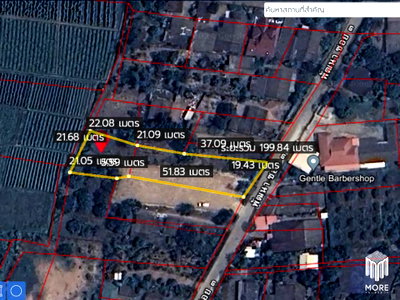 Land for sale Chiang Mai : Property ID215LS Land for sale in Mae Taeng 3 Ngan 40 sq.wa. near mae taeng school