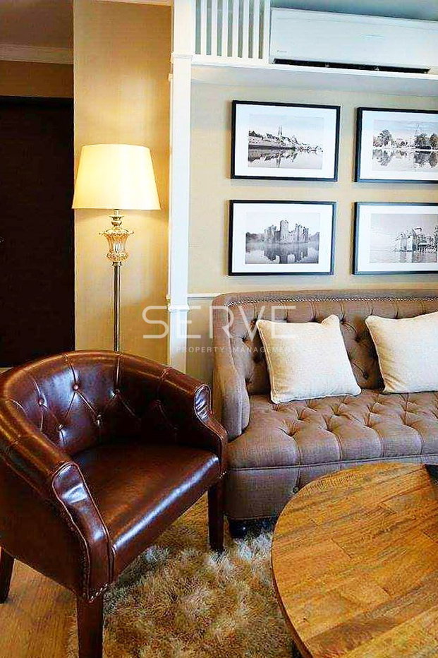 picture Nice View & Nice Decorate 2 Beds with Bathtub High Fl. 25+ River View BTS Saphan Taksin 340 m. at Rhythm Sathorn Condo / For Sale - 3/8