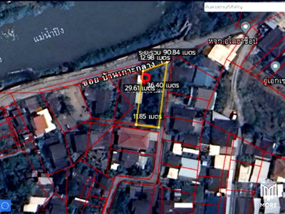 Land for sale Chiang Mai :  Property ID221LS Land for sale Pa Deat 96 sq.wa near Airport 