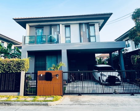sss438 ขาย บ้านเดี่ยว บ้านเดี่ยว บุราสิริ วงแหวน อ่อนนุช Burasiri Wongwaen Onnut