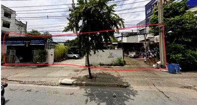 Land for sale Charoen Nakhon Station : LTHC10009 – Land FOR SALE in Rama 3 Size 444 Sq.W Near BTS Surasak station ONLY 177.6 MB