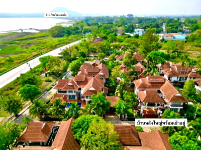 Houses for sale : Single house for sale , Sriracha, Tharapura Village, near Nong Kho Reservoir, Chonburi.