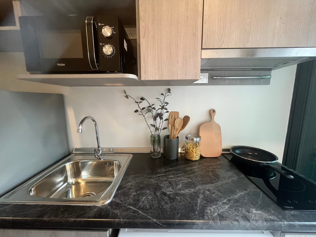 รูป ให้เช่าคอนโด บริกซ์ตัน แคมปัส บางแสน ติด ม.บูรพา 1 ห้องนอน 28 ตร.ม. Smart Kitchen @ บริกซ์ตัน แคมปัส บางแสน Brixton Campus Bangsaen - รูปที่ 18/29