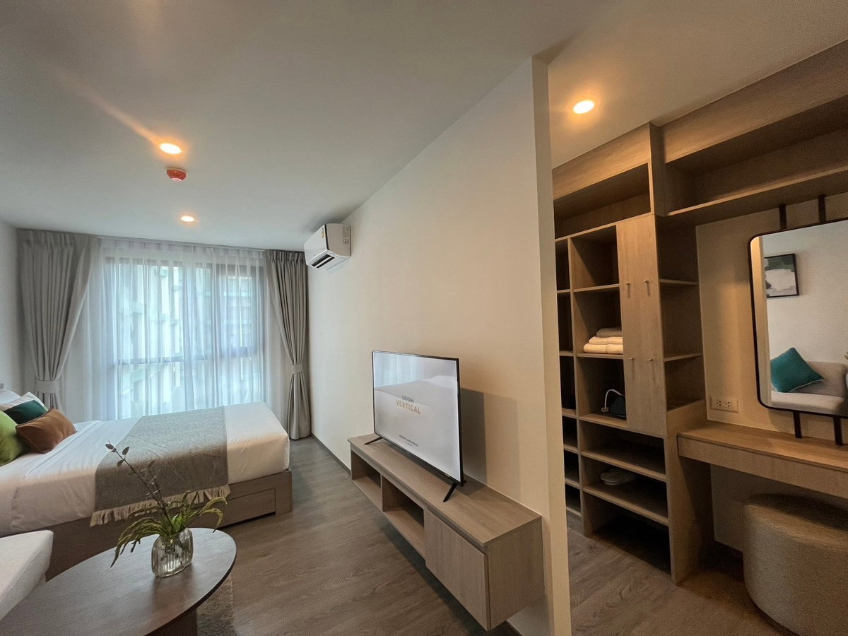 รูป ให้เช่าคอนโด บริกซ์ตัน แคมปัส บางแสน ติด ม.บูรพา 1 ห้องนอน 27 ตร.ม. Smart Closet @ บริกซ์ตัน แคมปัส บางแสน Brixton Campus Bangsaen - รูปที่ 10/35