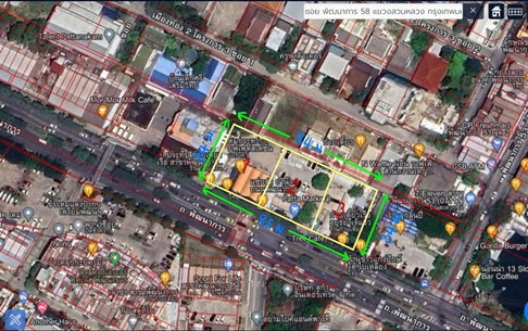 LTHC10036 – Land FOR SALE in Phattanakan 58 Size 742 Sq.W Near ARL Hua Mak station ONLY 185.5 MB