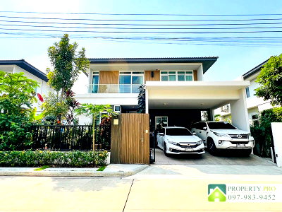 Houses for sale Nonthaburi : House for Sale Mantana Westgate, 4 Bedroom 60 Sqw 185 Sqm Fully Furnished Near MRT Talad Bang Yai, Klong Bang Phai, Bang Yai : EL24S-004 