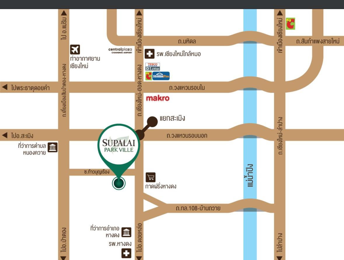 รูป บ้านสวยให้เช่า ในโครงการ ศุภาลัย พาร์ควิลล์ หางดง เชียงใหม่ - รูปที่ 23/23