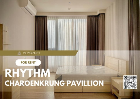 ให้เช่า🔥Rhythm Charoenkrung pavillion🔥 3 ห้องนอน ห้องสวยตกตแ่งครบพร้อมเฟอร์นิเจอร์ เครื่องใช้ไฟฟ้า