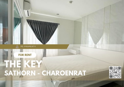 ให้เช่า📌The Key Sathorn - Charoenrat📌 ตกแต่งสวยครบพร้อมเฟอร์นิเจอร์และเครื่องใช้ไฟฟ้าครบ พร้อมเข้าอยู่ 