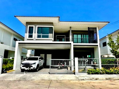 ขายบ้านเดี่ยว : บ้านมือสองศรีราชา ศุภาลัย ไพร์ด ศรีราชา บ้านเปล่า ทำเลดี เดินทางสะดวก ชลบุรี