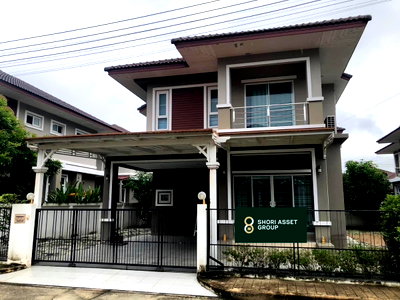 บ้านเดี่ยวให้เช่า : ให้เช่าบ้านในโครงการ The Prego ทำเลสันกำแพงสายใหม่