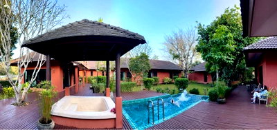Houses for sale Chiang Mai : For sale,luxury pool villa, San Kamphaeng Mae On zone, Chiang Mai. - SW000806