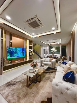 LTHC10120 – Luxury House FOR SALE in Rama9 - Krungthep Kreetha size 122 sq.w. 4 beds 5 baths Near ARL baan Thap Chang Station ONLY 65 MB