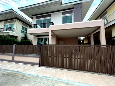 บ้านเดี่ยว ถนนรังสิต-นครนายก : SC0389 🔥ขายด่วน หมู่บ้านพัฒนาสิริ โครงการ เดอะไพร์ด พหลโยธิน-ลำลูกกา 3นอน 172ตร.ม 2 ชั้น หน้าบ้านทิศเหนือ🔥⬛🟨 📞 065 695 3645🟨⬛