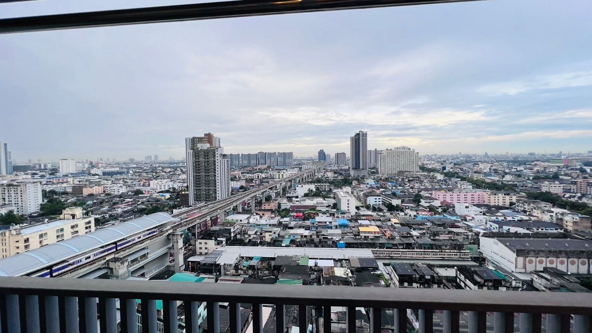 รูป ให้เช่า คอนโด นิช ไพรด์ เตาปูน 1-bed ขนาด 32 ตร.ม. ชั้น19 (มีเครื่องซักผ้า) ฝั่งห้องน้อย🆔 line: eyannie - รูปที่ 8/10