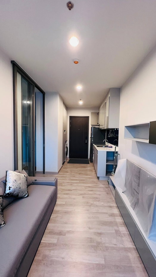 รูป ให้เช่า คอนโด นิช ไพรด์ เตาปูน 1-bed ขนาด 32 ตร.ม. ชั้น19 (มีเครื่องซักผ้า) ฝั่งห้องน้อย🆔 line: eyannie - รูปที่ 2/10