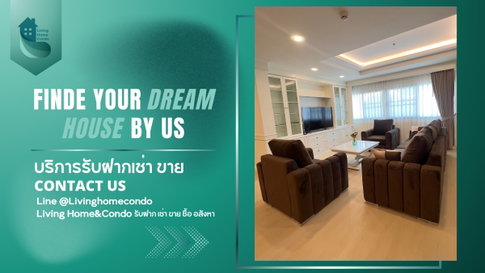 For rent M Towers Sushumvit 35, 3 bedrooms, 3 bathrooms, Fully furnished furniture & Home appliances. Ready to move in LH-RW004173
