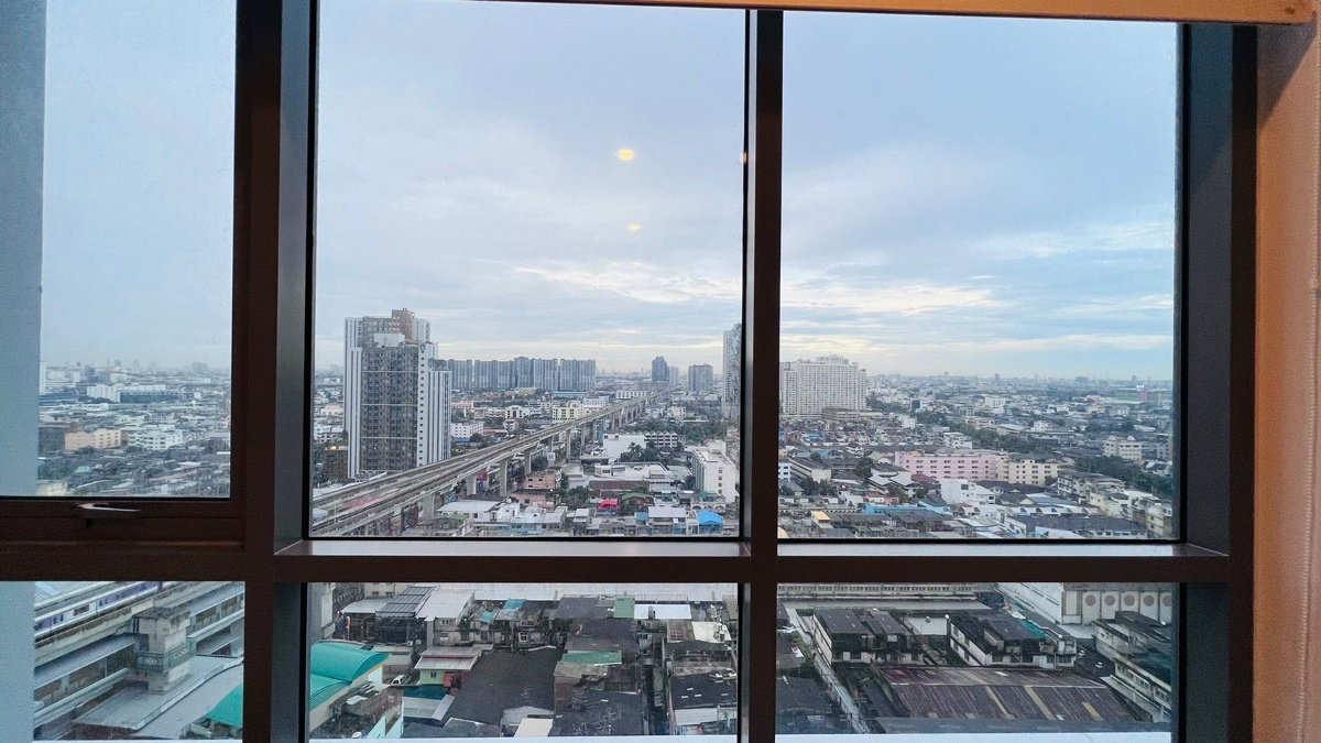 รูป ให้เช่า คอนโด นิช ไพรด์ เตาปูน 1-bed ขนาด 32 ตร.ม. ชั้น19 (มีเครื่องซักผ้า) ฝั่งห้องน้อย🆔 line: eyannie - รูปที่ 9/10