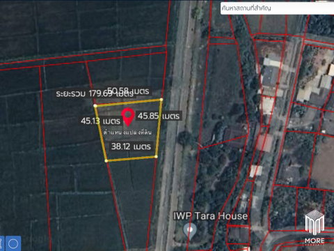 Property id 225ls  Land for sale in San Pong, Mae Rim. 1-1-11Sq.wa.,  near San Pong Subdistrict Municipality.