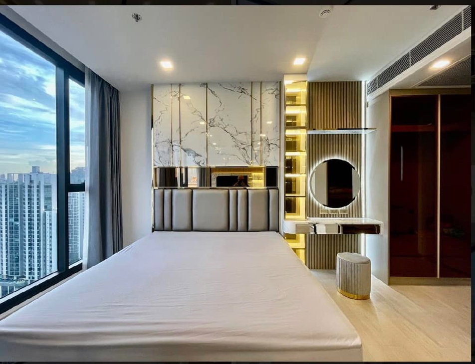 รูป For rent One9Five Asoke-Rama9 ห้องสวย หรูหรา บิ้วอินจัดเต็ม พร้อมอยู่ LH-RW004190 - รูปที่ 5/9