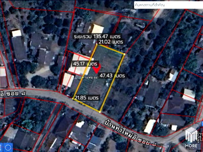 Land for sale Chiang Mai : Property id 227ls Land for sale in Pa Daet 2ngang 52sq.wa.,  near central airport