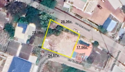 LTH10181 – Land FOR SALE in Sathupradit 49 Size 128 Sq.W Near Central Rama 3 ONLY 34.9 MB