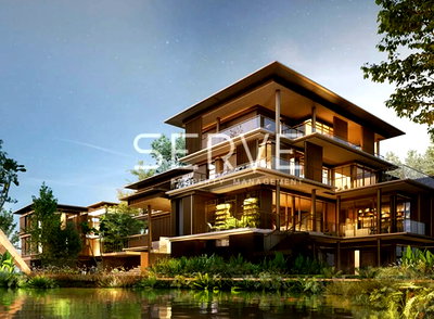 Houses for sale : 🔥5 Beds 5 Baths 275.1 sq.w. Forest View Good Location Close to Mega Bangna 200 m. at Mulberry Grove The Forestias Villas / Detached House For Sale
