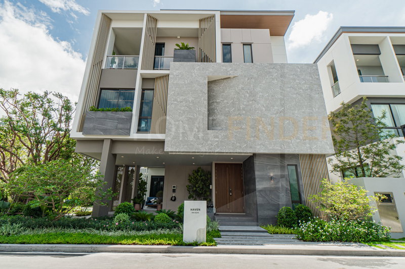 ขายบ้านเดี่ยว : The Gentry Cultivar Rama 9 4 bedrooms, for sale
