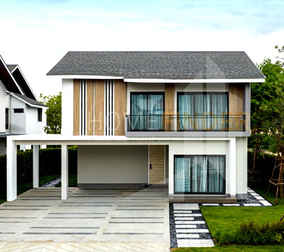ขายบ้านเดี่ยว : Nirvana Element Bangna 4 bedrooms, for sale