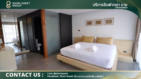 Hotel for sale, 3-story, 11 rooms, At Santitham, Coffee shop inside, located at the heart of Chiang-Mai. - SW000860