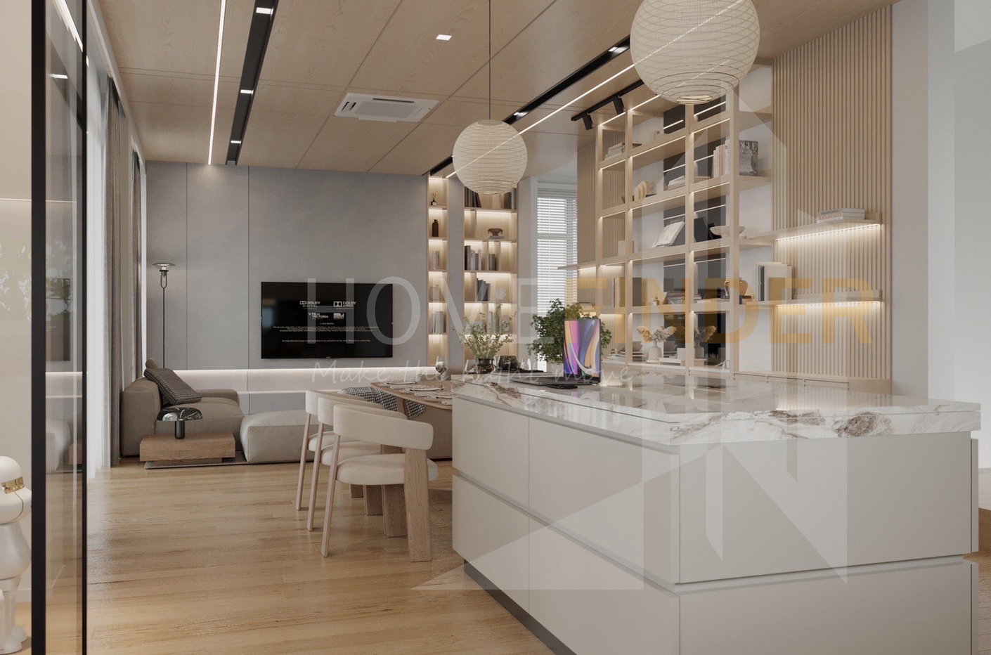 picture VIVE Rama 9 3 bedrooms, for rent - 3/10