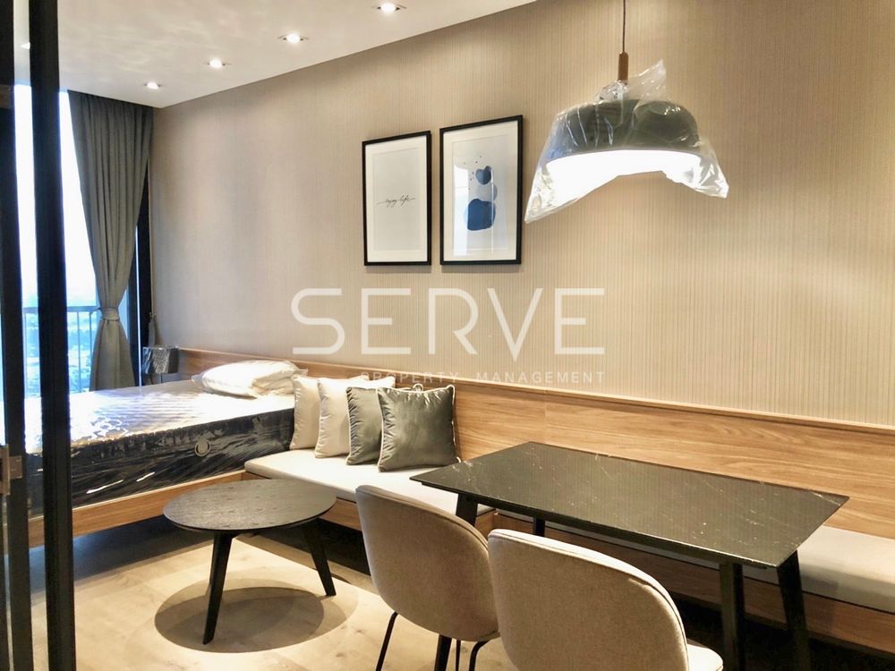 picture River view 20K! -Studio with Partition Good Location Shuttle bus to BTS Phrom Phong / For Rent-Park 24 - 4/6