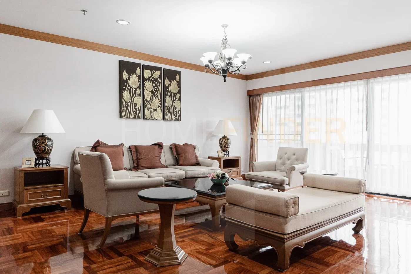 รูป Centre Point Residence Phromphong Bangkok 3 bedrooms, for rent - รูปที่ 1/12