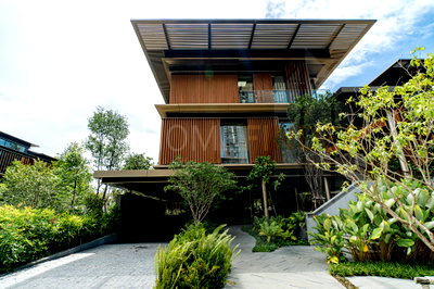 บ้านเดี่ยว สนามบินสุวรรณภูมิ : Mulberry Grove The Forestias Villas 5 bedrooms, for sale