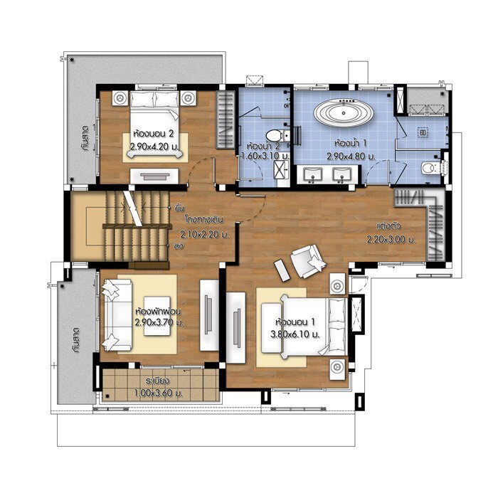 รูป NARASIRI HIDEAWAY 4 bedrooms, for sale - รูปที่ 10/12