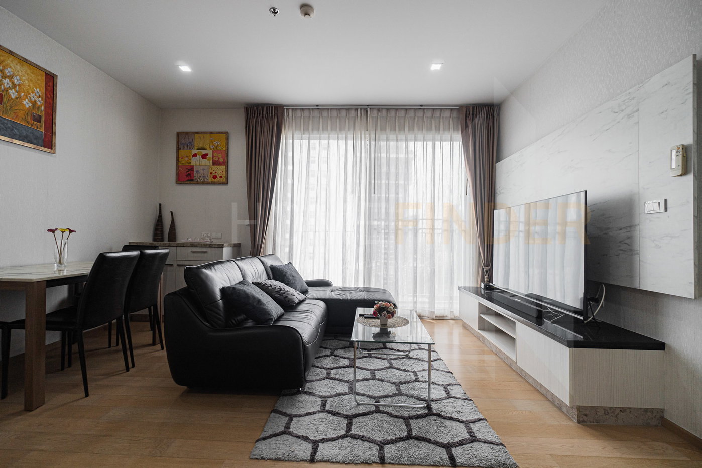 รูป HQ Thonglor by Sansiri 2 bedrooms, for rent - รูปที่ 1/11