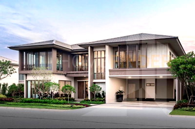 บ้านเดี่ยวให้เช่า : Burasiri Krungthep Kreetha 5 bedrooms, for rent