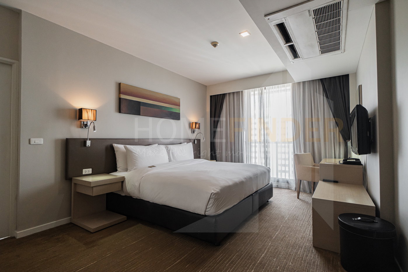 รูป Bangna Pride Hotel & Residence 1 bedroom, for rent - รูปที่ 4/6
